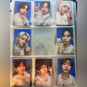 Stray Kids OT8 ATE photocards